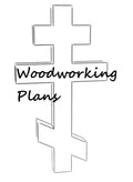 Wood Orthodox Cross Blueprint Plans