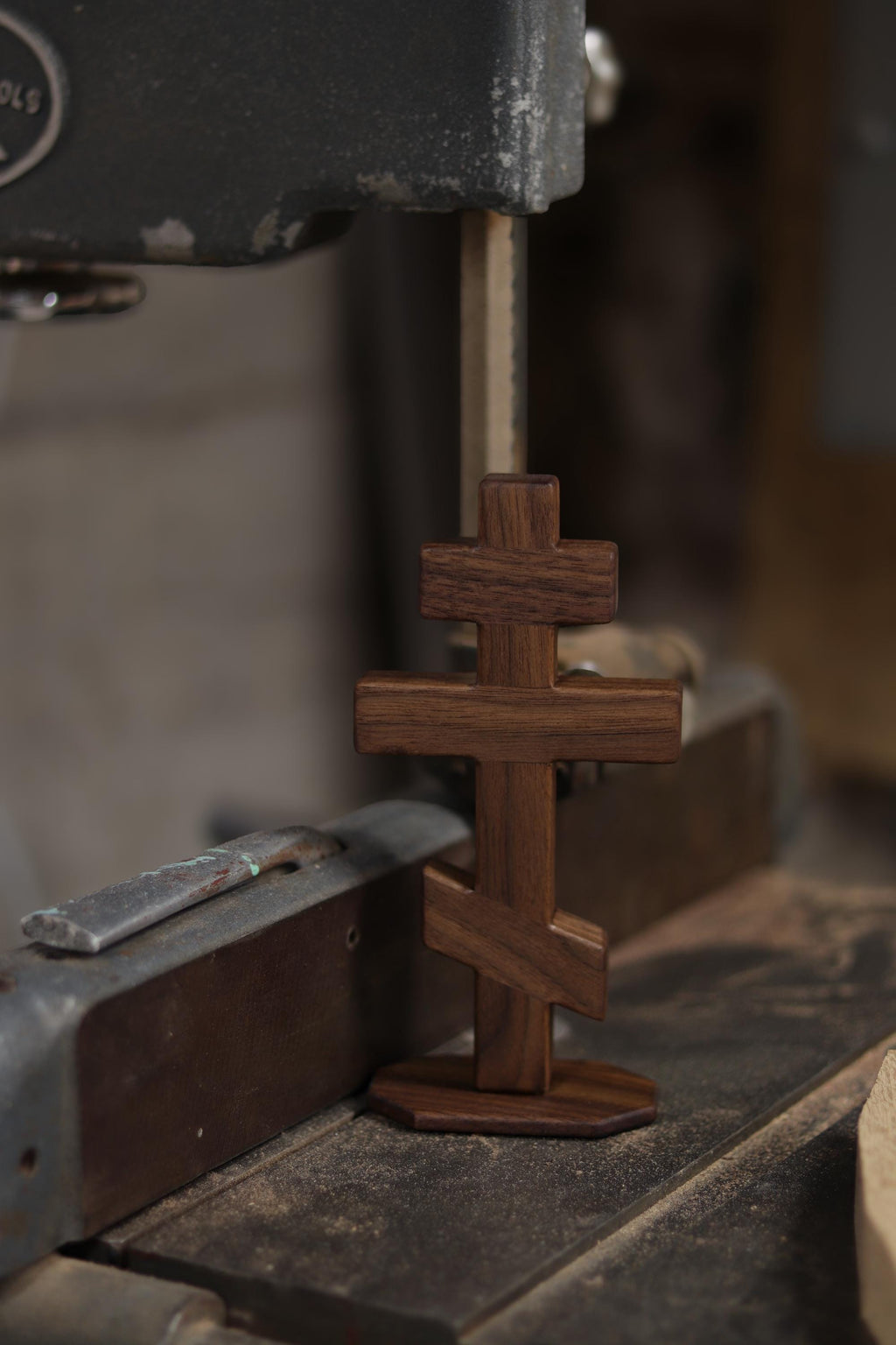 Walnut Orthodox wall Cross