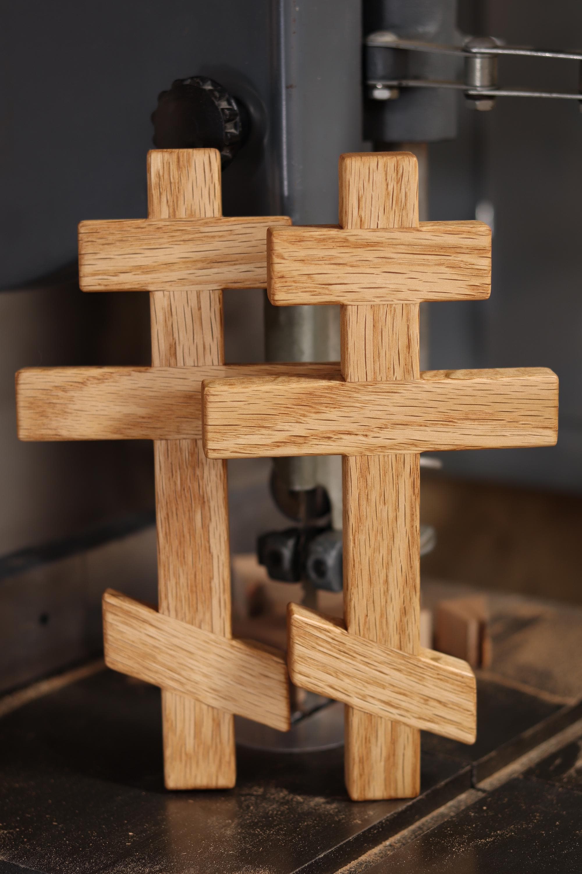Oak Wooden Orthodox Wall Cross